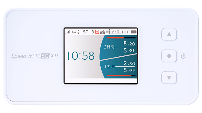 Speed Wi-Fi 5G X11